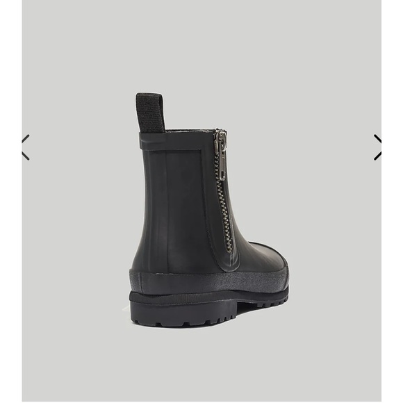 Madewell The Zip-Up Lugsole Rain Boot- 9 - Picture 12 of 14